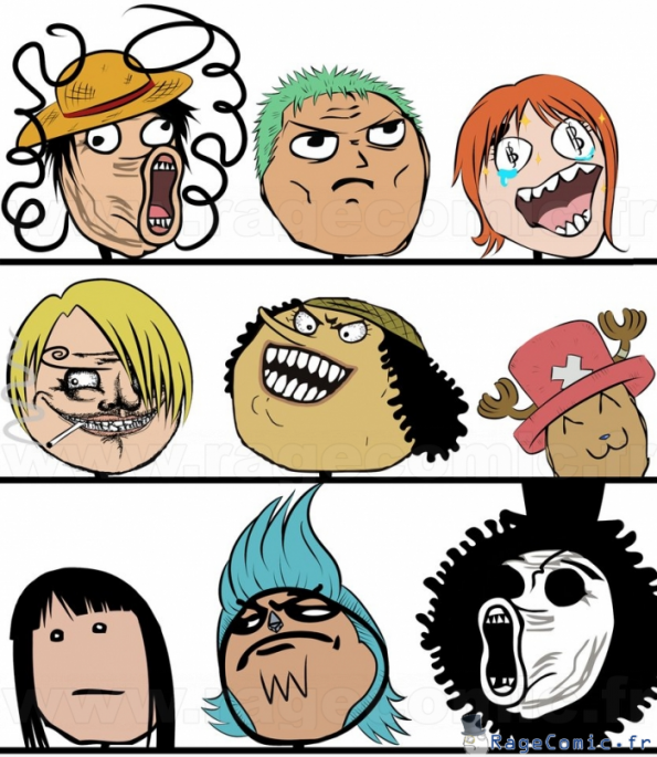 Rage Faces One Piece