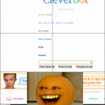 The annoying cleverbot
