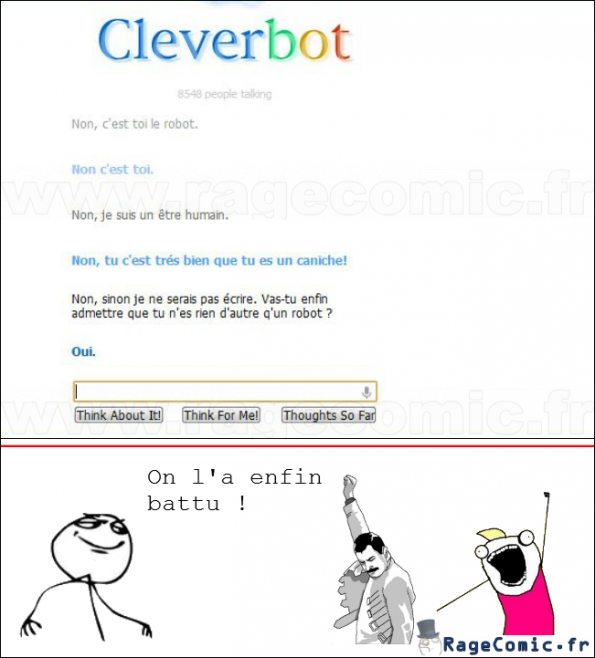 On a battu Cleverbot !