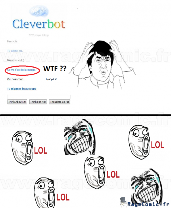Cleverbot et la logique