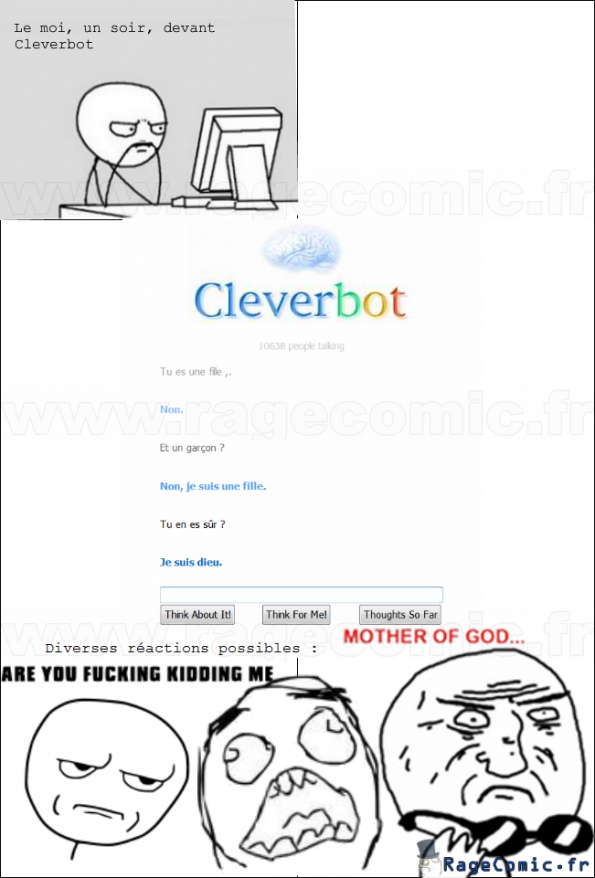 Mais que fait Cleverbot ?!