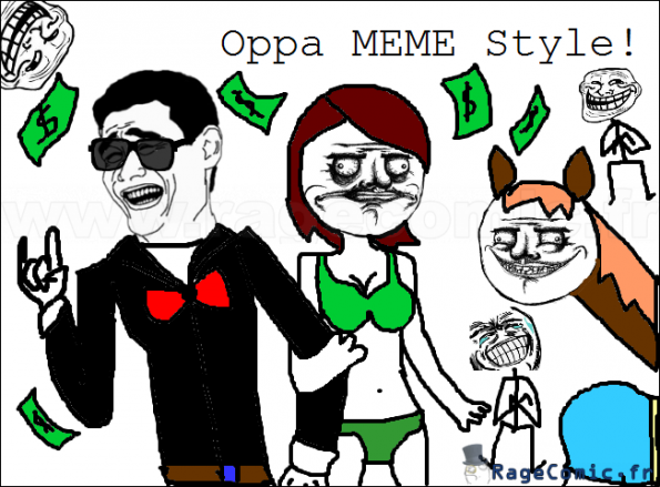 Oppa meme style!
