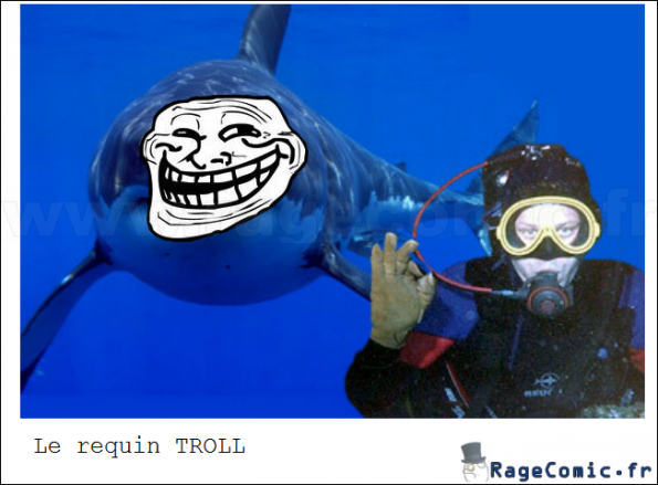 le requin troll