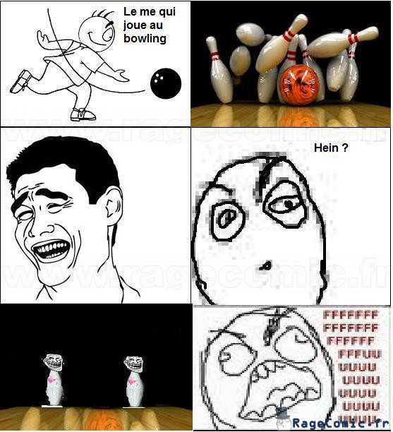 Moi jouant au bowling