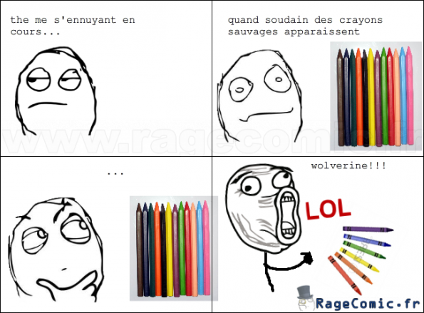 les crayons