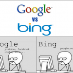 Bing vs google