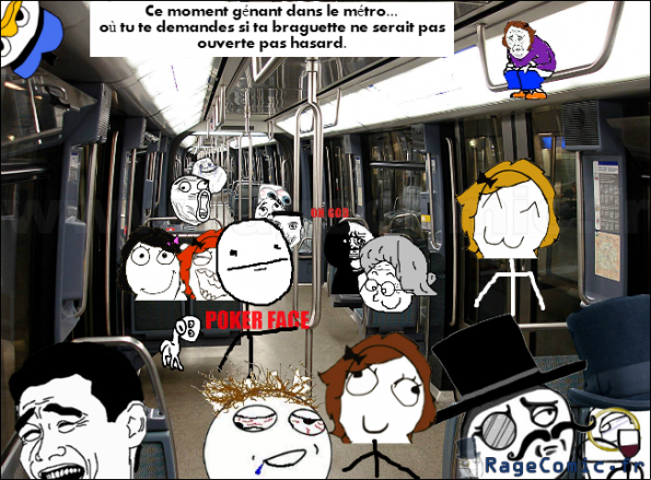 Le braguette et le métro