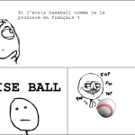 Balle de baseball
