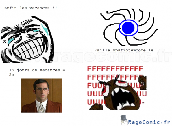 Les vacances si longues