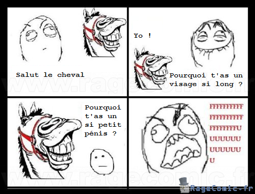 Cheval qui troll