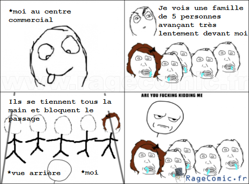 Famille qui bloque Famille qui bloque