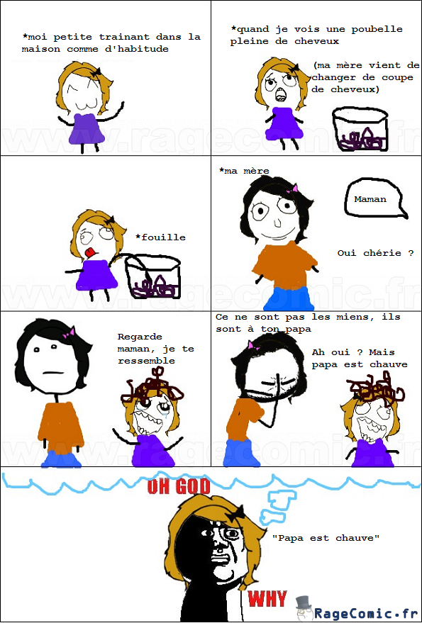 Les cheveux de maman