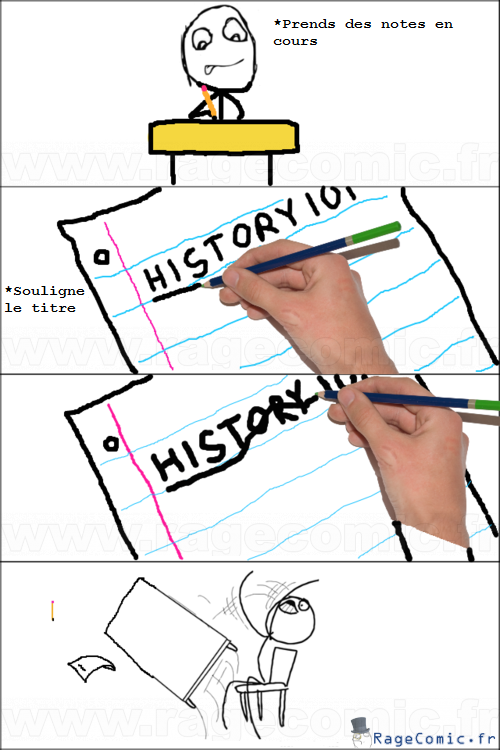 Tracer un trait, c'est dur