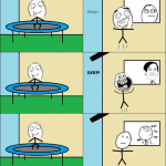 Découverte sur trampoline