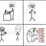 Des gouttes dans ta face