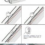 Escalator troll