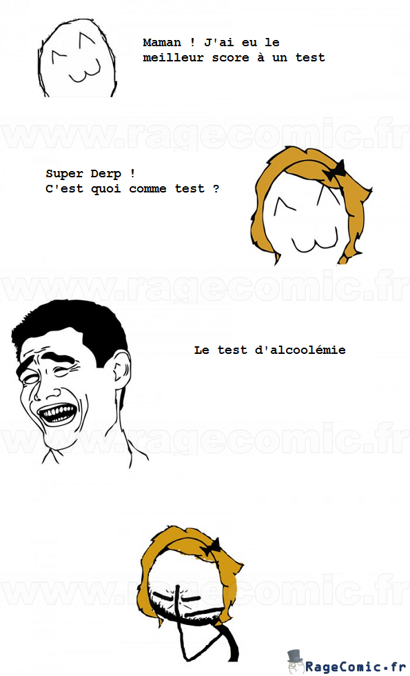 Pour une fois que je suis premier