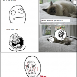 Quand je vois mon chat