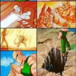 Un triangle dans un carré