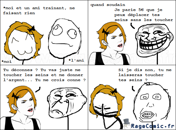 Bouger les seins sans les toucher