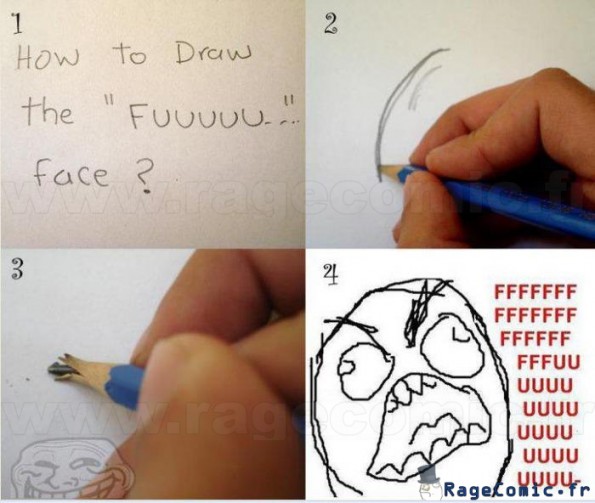 Comment faire le visage FUUUU