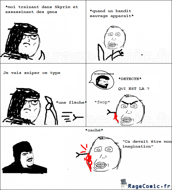 Une flèche dans la gueule Une flèche dans la gueule