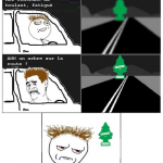 Arbre sur la route