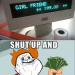 Combien pour une petite amie