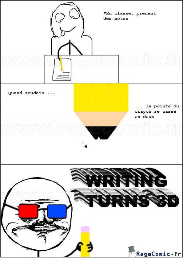 Ecrire en 3D