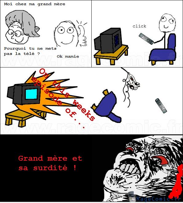 La télé de grand mère