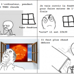 Nuit très chaude Nuit très chaude