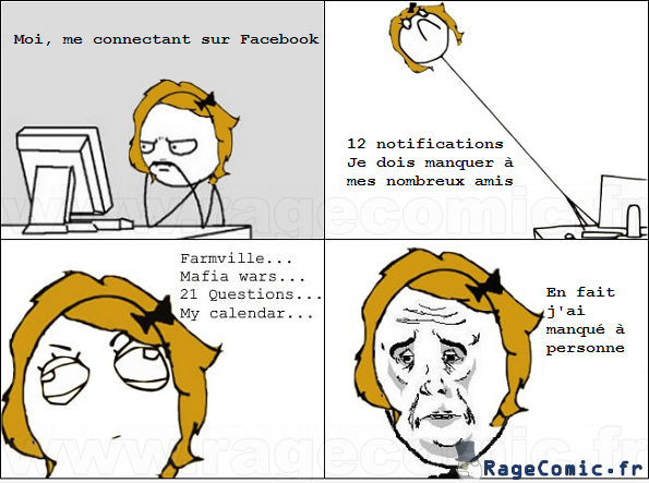 Quand j'ouvre Facebook