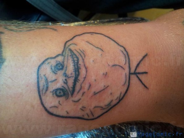 Tatouage pour solitaire