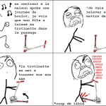 Trotinette rage