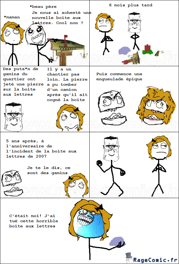 Boite aux lettres poisson