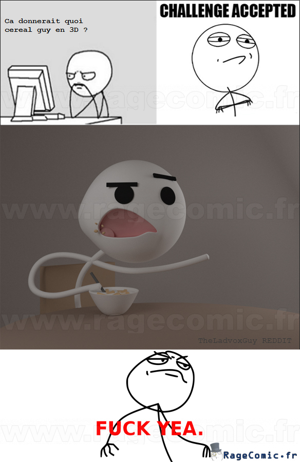 Cereal guy 3D Cereal guy 3D