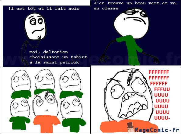 Daltonien rage Daltonien rage