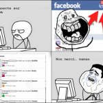 Des amis sur Facebook !