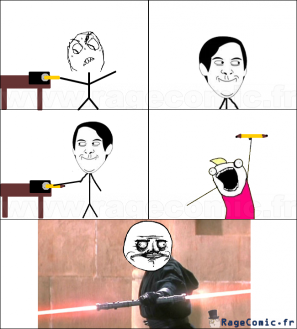 Quand je taillait mon crayon