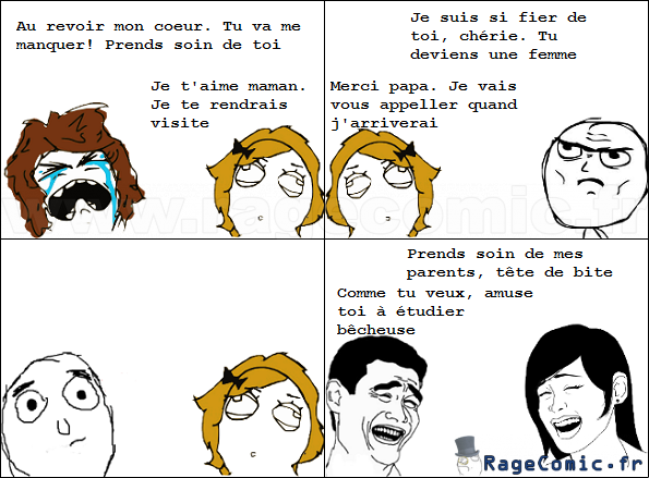 Quitter la famille Quitter la famille