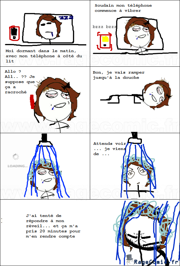 Téléphone réveillant Téléphone réveillant