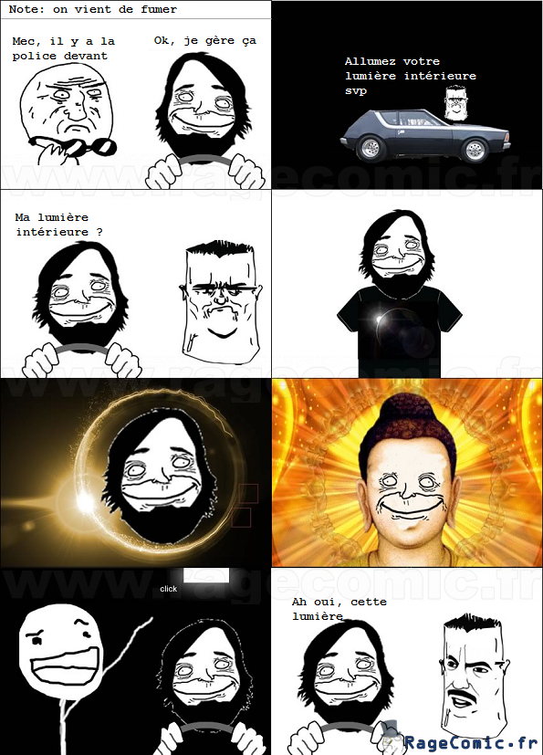 A un contrôle de police A un contrôle de police