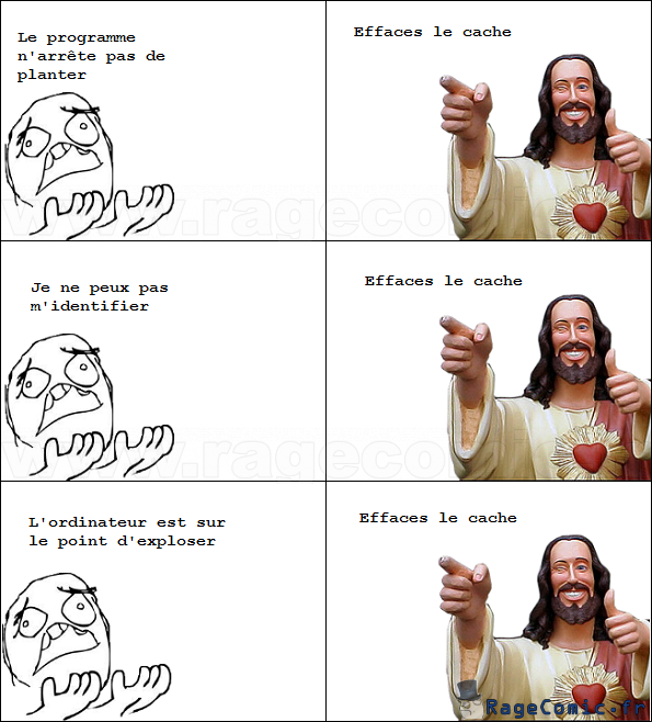 Le support technique de mon boulot