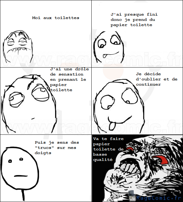 Papier toilette de basse qualité Papier toilette de basse qualité