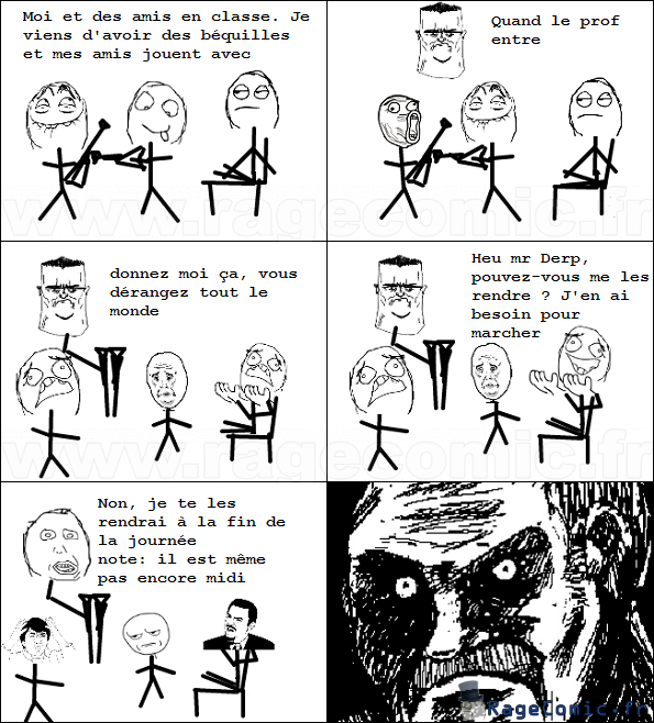 Il s'est rendu compte de son erreur plus tard