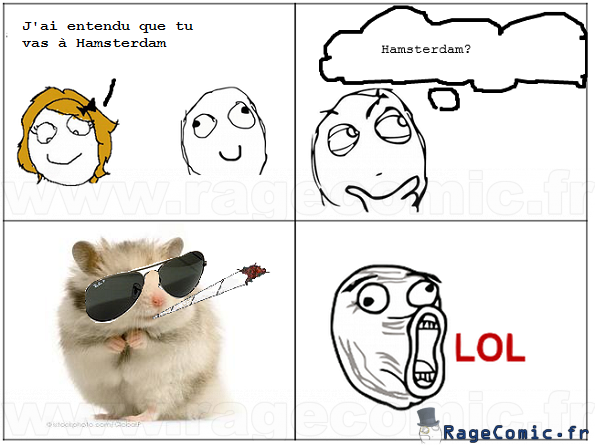Elle a mal écrit Amsterdam