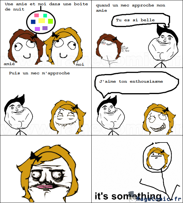 Je prends ce qu'on me donne