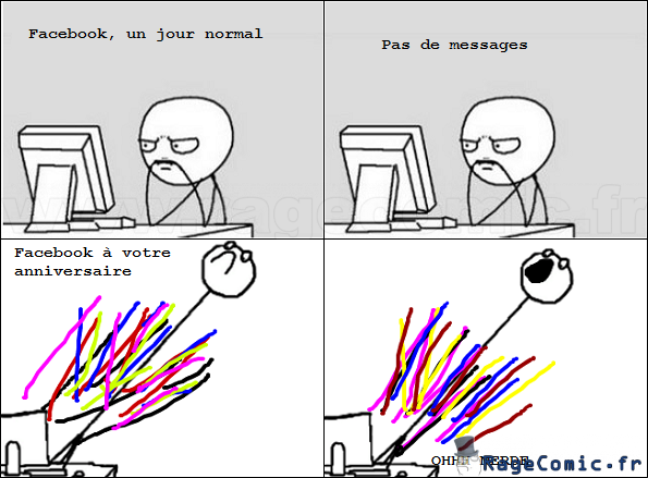 Juste à votre anniversaire