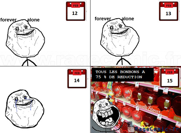 L'avantage de la saint valentin