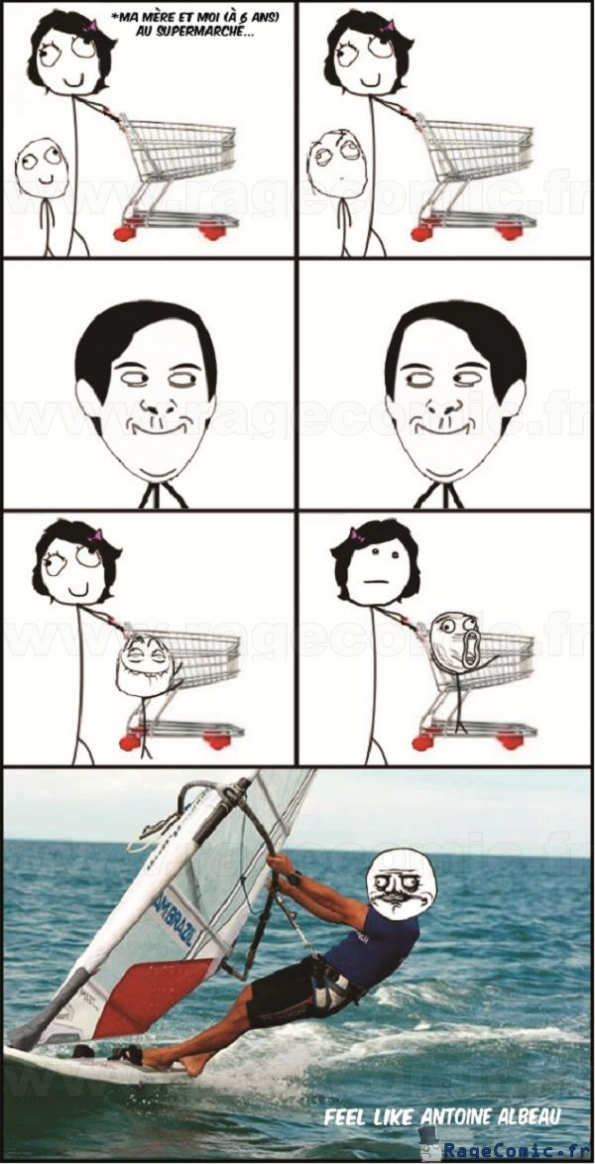 Caddie au supermarché